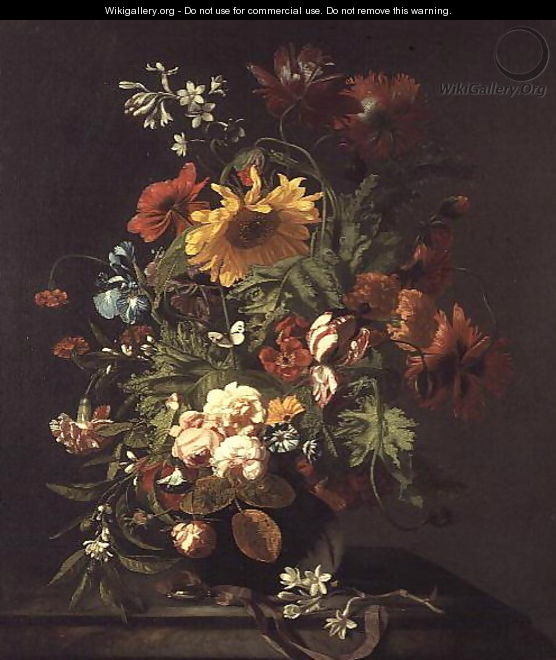Vase of Flowers - Simon Pietersz. Verelst