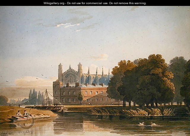 Eton from Crown Corner, 1809 - John Varley