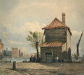 The Horse Ferry, Millbank - John Varley