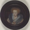 Queen Anne of Denmark (1574-1619), wife of James VI of Scotland and I of England and Ireland (1566-1625), 1595 - Adrian Vanson