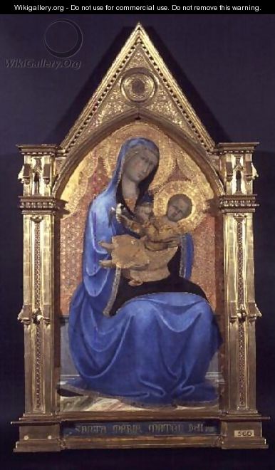 Virgin and Child, c.1400 - Andrea Vanni