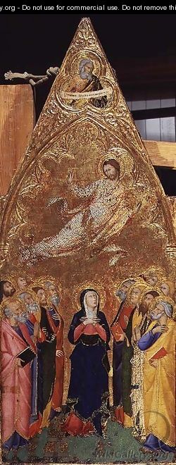 The Ascension of Christ, 1355-60 - Andrea Vanni