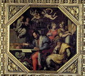 Cosimo I de' Medici (1519-74) planning the conquest of Siena in 1555, from the ceiling of the Salone dei Cinquecento, 1565 - Giorgio Vasari