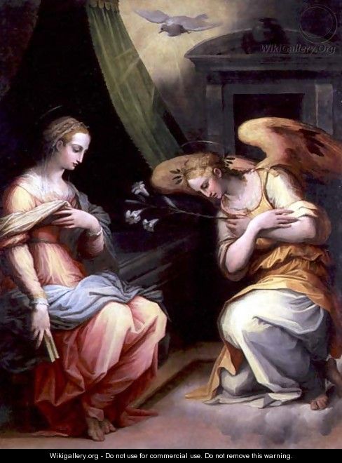 The Annunciation - Giorgio Vasari