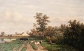 Dutch landscape - Anthonie Jacobus van Wyngaerdt