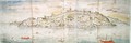 Panoramic View of Tarragona from the Sea - Anthonis van den Wyngaerde