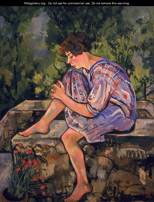 Seated Young Woman, 1930 - Suzanne Valadon