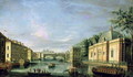 View of the Fontanka River in St Petersburg, 1750s - Giuseppe Valeriani