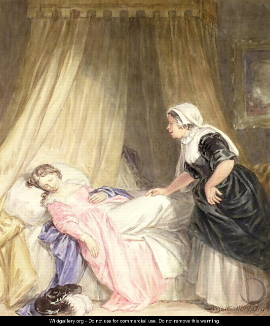 Juliet and her Nurse - John Massey Wright