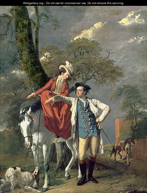 Mr. and Mrs. Thomas Coltman, c.1770-72 - Josepf Wright Of Derby