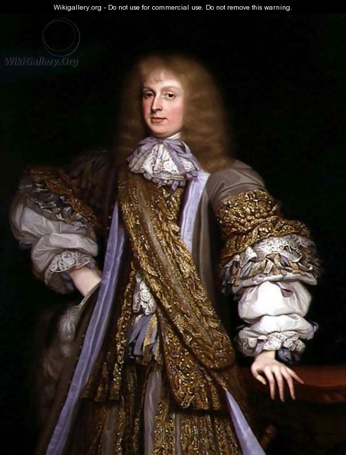 Portrait of Sir John Corbet of Adderley, wearing the robes of the High Sheriff of Shropshire, c.1676 - John Michael Wright