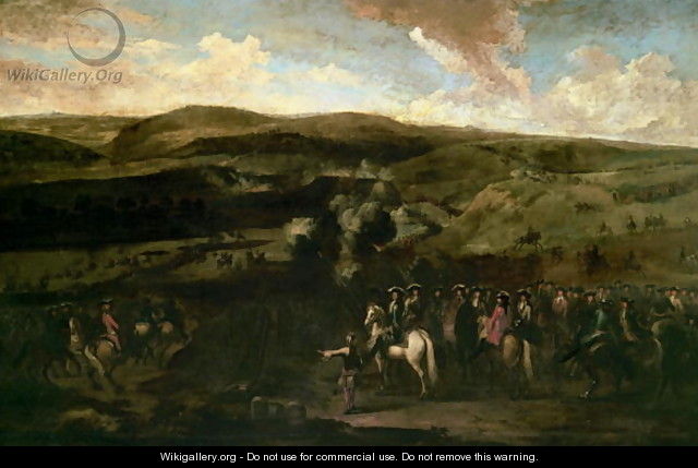 King William III at the Battle of the Boyne, 1st July 1690 - Jan Wyck
