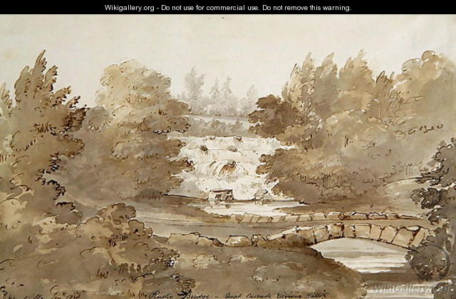Design for Rustic Bridge below the Cascade, Virginia Water - Sir Jeffry Wyatville