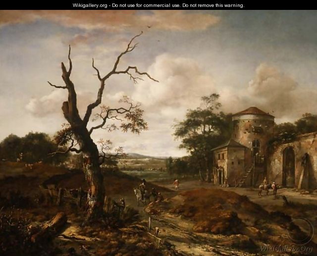 Wooded landscape near Haarlem, 1659 - Jan Wynants