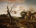 Wooded landscape near Haarlem, 1659 - Jan Wynants
