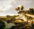 A dune landscape with figures - Jan Wynants