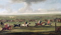 A race on the beacon course at Newmarket, c.1750 - John Wootton