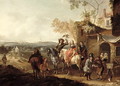 The Falconers - Pieter Wouwermans or Wouwerman