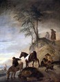 Riders watering their horses - Philips Wouwerman