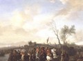 An Army on the March 2 - Philips Wouwerman