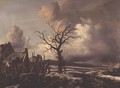 A Winter Landscape - Jan Wouwerman