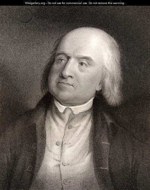 Jeremy Bentham, engraved by S. Freeman (1773-1857) from National Portrait Gallery, volume IV, published c.1835 - William Henry Worthington