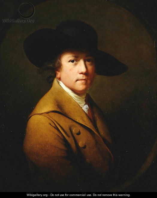 Self-Portrait, c.1780 - Josepf Wright Of Derby