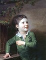 Portrait of a young boy - Josepf Wright Of Derby