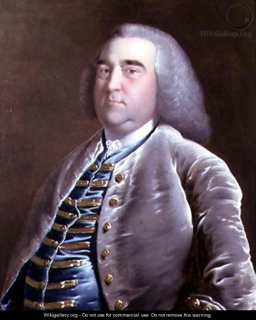 Portrait of Timothy Rastall (1707-73) - Josepf Wright Of Derby