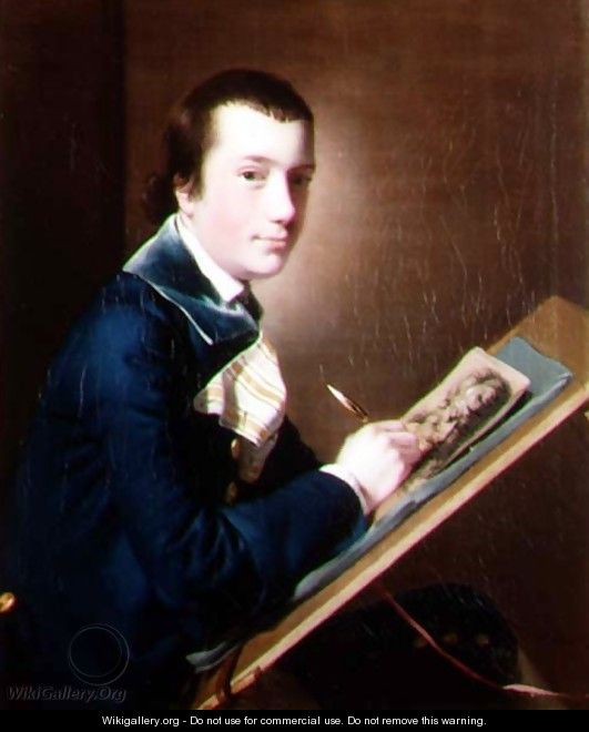 Portrait of the Revd. Samuel Rastall, Dean of Killaloe, Ireland (1750-81) - Josepf Wright Of Derby