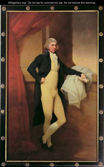 Portrait of Samuel Oldknow, c.1790-2 - Josepf Wright Of Derby