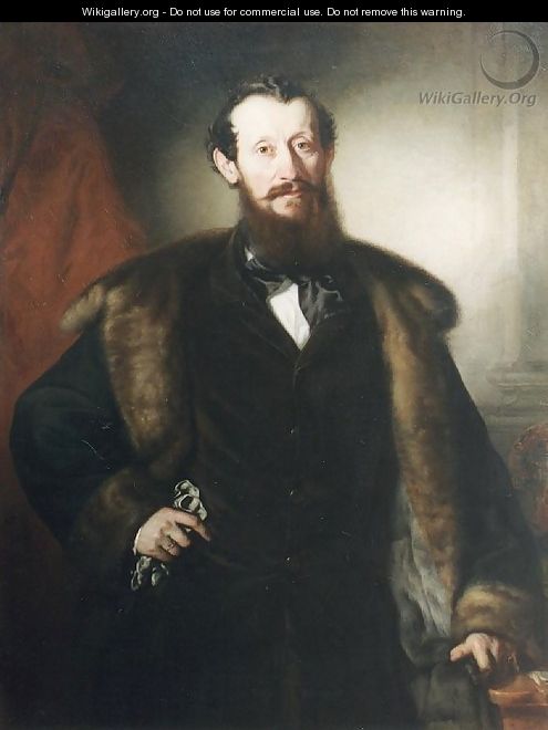 Ferfi kepmas, 1850 - Jozsef Borsos