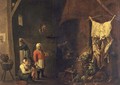 The Interior of a Rustic House, c.1640 - David The Elder Teniers