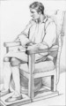 Dementia, illustration from Des Maladies Mentales considerees sous le rapport medical, hygienique et medico-legal by Etienne Esquirol 1772-1840 1838 - Ambroise Tardieu