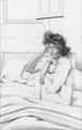 Depressive woman, illustration from Des Maladies Mentales considerees sous le rapport medical, hygienique et medico-legal by Etienne Esquirol 1772-1840 1838 - Ambroise Tardieu