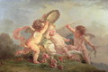 The Waking of Cupid, 1781 - Hugues Taraval