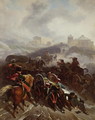 The French Army Crossing the Sierra de Guadarrama, Spain, December 1808, 1812 - Nicolas Antoine Taunay