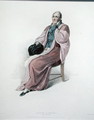 Doctor of Physic in full dress, engraved by J. Agar, published in R. Ackermanns History of Oxford, 1813 - Thomas Uwins