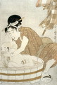 The Bath, Edo period 1603-1868 - Kitagawa Utamaro