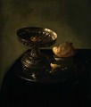 A Tazza with Bread on a Dish, c.1632-37 - Jan Jansz. den Uyl