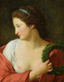 Portrait of a Young Lady - Jean Joseph Taillasson