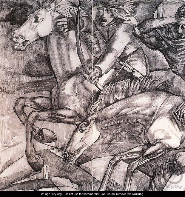 Pannonhalmi milleneumi kapolna freskoterve (reszlet), 1938 - Vilmos Aba-Novak