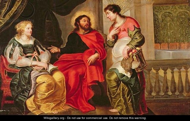 Christ in the House of Mary and Martha - Cornelis De Vos Christ in the House of Mary and Martha - Cornelis De Vos