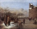 Amusement on the Ice 1669 - Adriaen Van De Velde