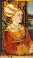 Portrait of Sybilla von Freyberg (born Gossenbrot) - Bernhard Strigel