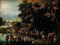 Baptism of the Chamberlains - David Vinckboons