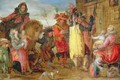 Jeanne de Flandres 1472-1545-9 going to deliver prisoners - David Vinckboons