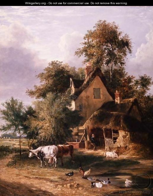 Farmyard Scene - George Vincent