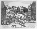 Execution of the Conspirators in the Gunpowder Plot in Old Palace Yard, Westminster, in 1606, 1795 - Nicolaes (Claes) Jansz Visscher