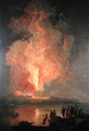 Mount Vesuvius Erupting - Pierre-Jacques Volaire